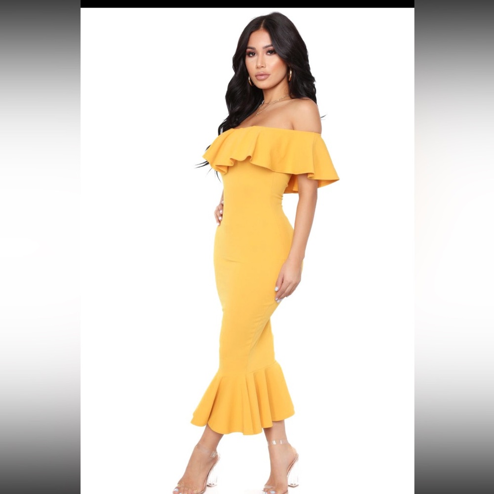 Moments like this ruffle dress in two different colors sold separately
